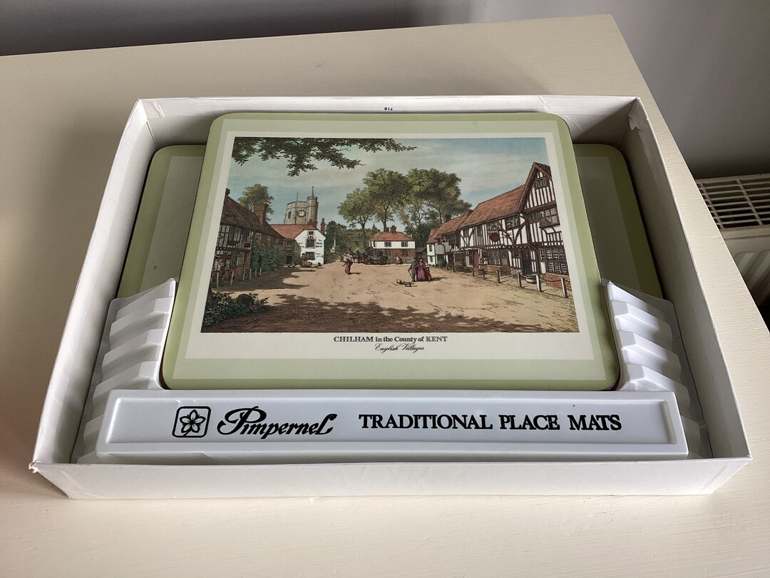 Set of Vintage Pimpernel Deluxe Finish Traditional Collection Etsy