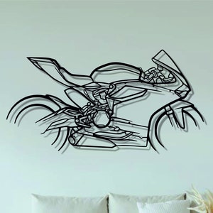 Motor  Metal Wall Art | Motorcycle  Wall Decor | Custom Motorcycle Wall Art | Metal Wall Decor | Gift Decor