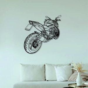 Motor  Metal Wall Art | Motorcycle  Wall Decor | Custom Motorcycle Wall Art | Metal Wall Decor | Gift Decor