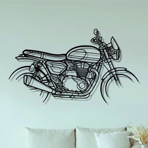 Motor  Metal Wall Art | Motorcycle  Wall Decor | Custom Motorcycle Wall Art | Metal Wall Decor | Gift Decor