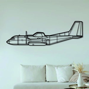 C-160 Airplanes  Metal Wall Art  | Airplanes Wall Art | Airplanes Home Decor l Gift Metal Decor l Minimalist Decor