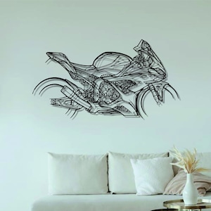 Motor  Metal Wall Art | Motorcycle  Wall Decor | Custom Motorcycle Wall Art | Metal Wall Decor | Gift Decor