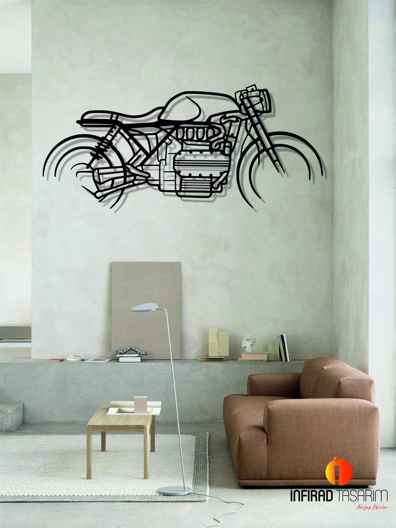 Motorcycle Silhouette Metal Wall Art Motorcycle Silhouette Wall Decor