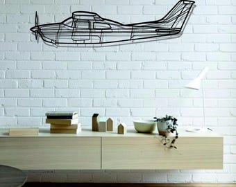 208B グランドキャラバン EX 飛行機 メタル ウォールアート | 飛行機