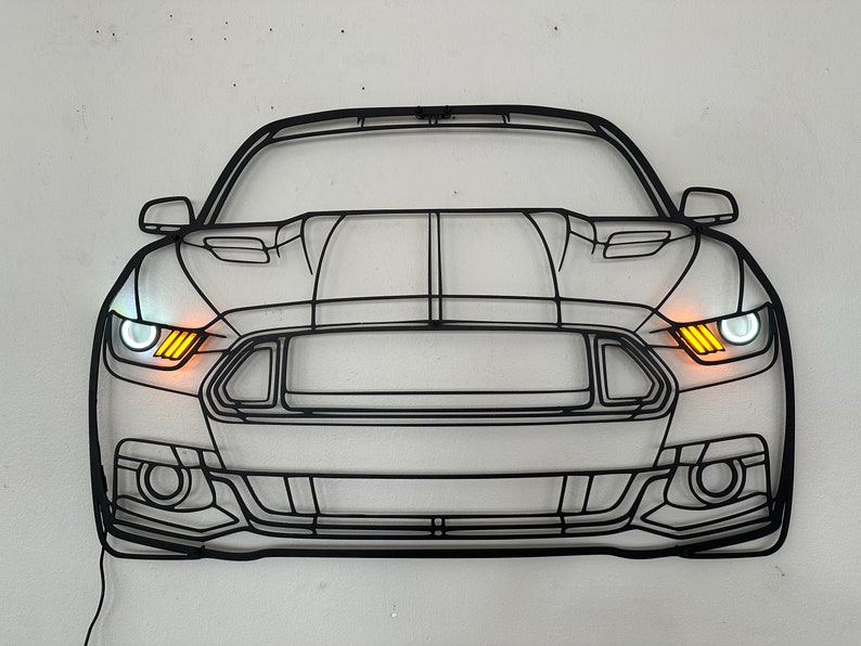 Car Silhouette Metal Wall Art Car Wall Art Car Silhouette Wall Art Car