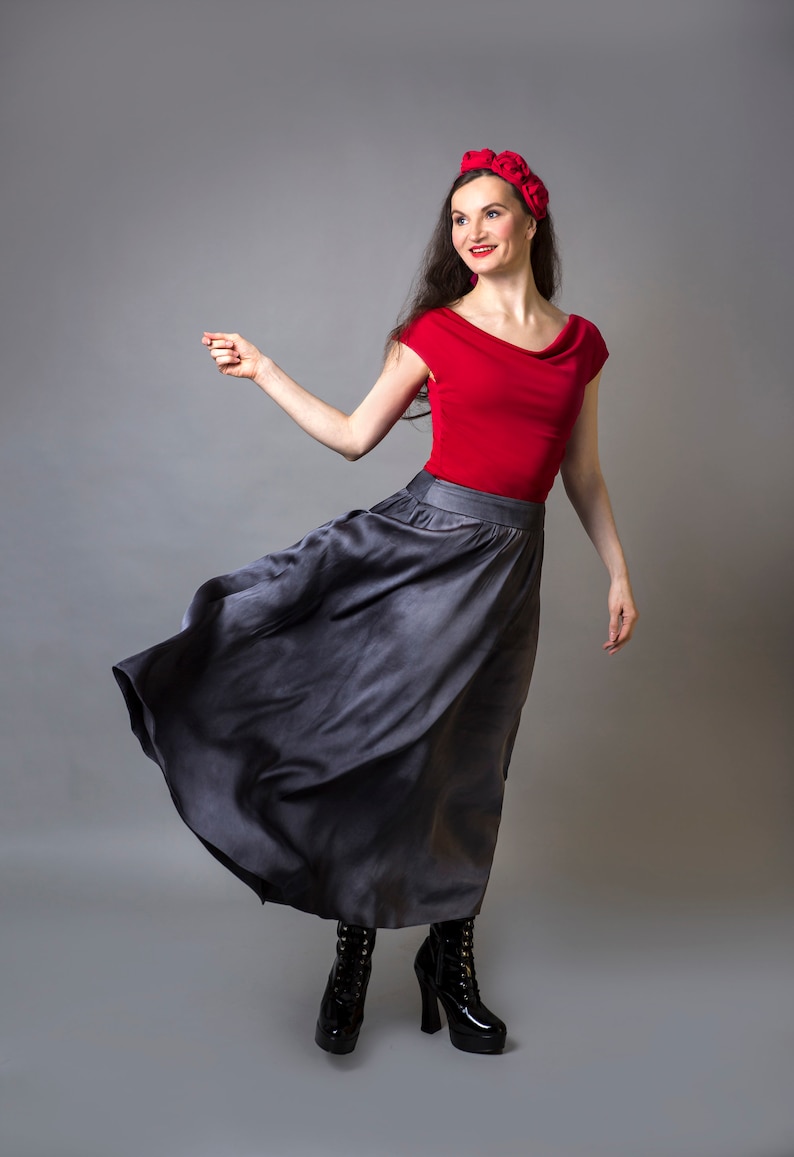 Antitheft Travel Skirt With Hidden Pockets Etsy