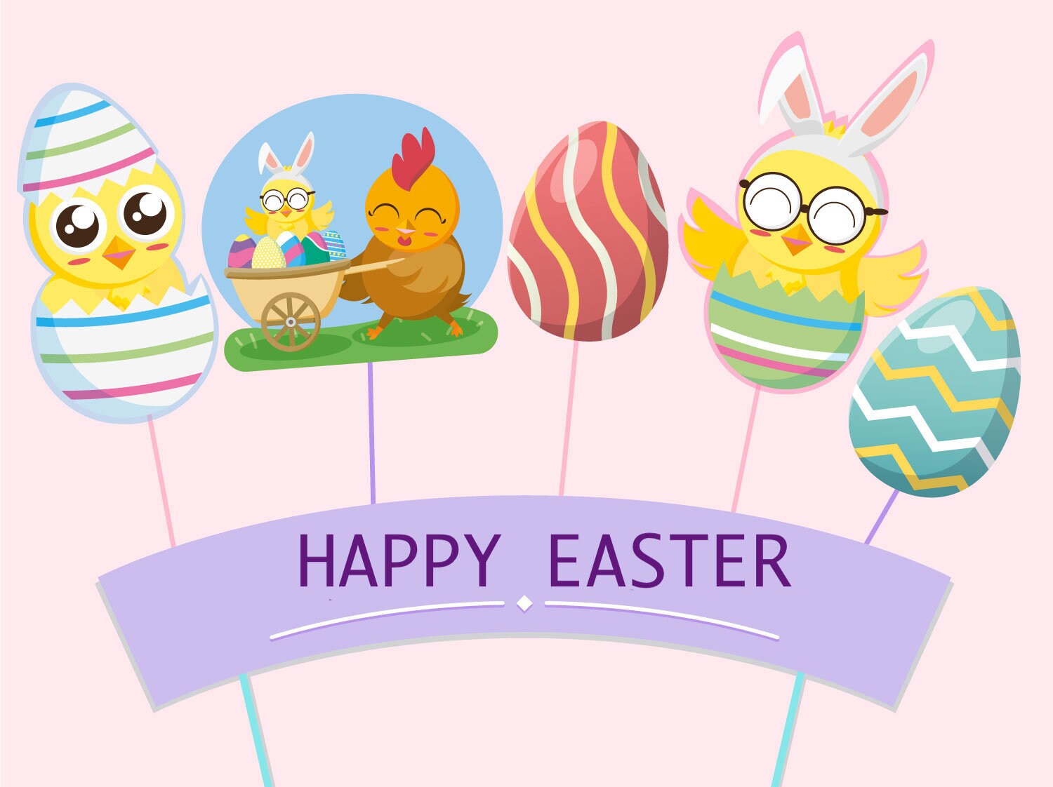 Kids Easter Party Centerpieces
