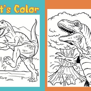 Printable Jurassic Park Dinosaur Coloring Pages | Boy's Birthday Party ...