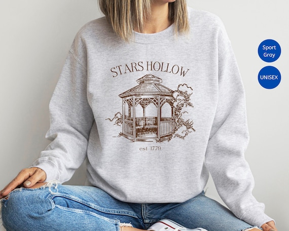 Grey sweatshirt sales with stars