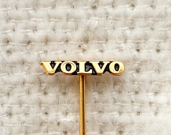 Vintage Volvo Cars Pin | Antique Volvo Lapel Pin from 1970s | Vintage Volvo Badge | Vintage Volvo Logo Pin | Swedish Cars Pin | Volvo Merch