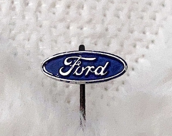 Vintage Ford Cars Pin | Antique Ford Lapel Pin from 1960s | Vintage Ford Badge | Vintage Ford Motor Company Logo Pin | American Car Pin
