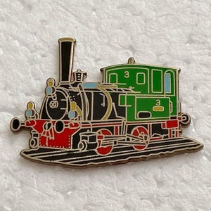 Rare 1997 Swiss Vintage Steam Locomotive Enamel Pin – SBB Historic Train Badge, Railwayana, Railroad Pin, Railfan Gift, European Train Gift