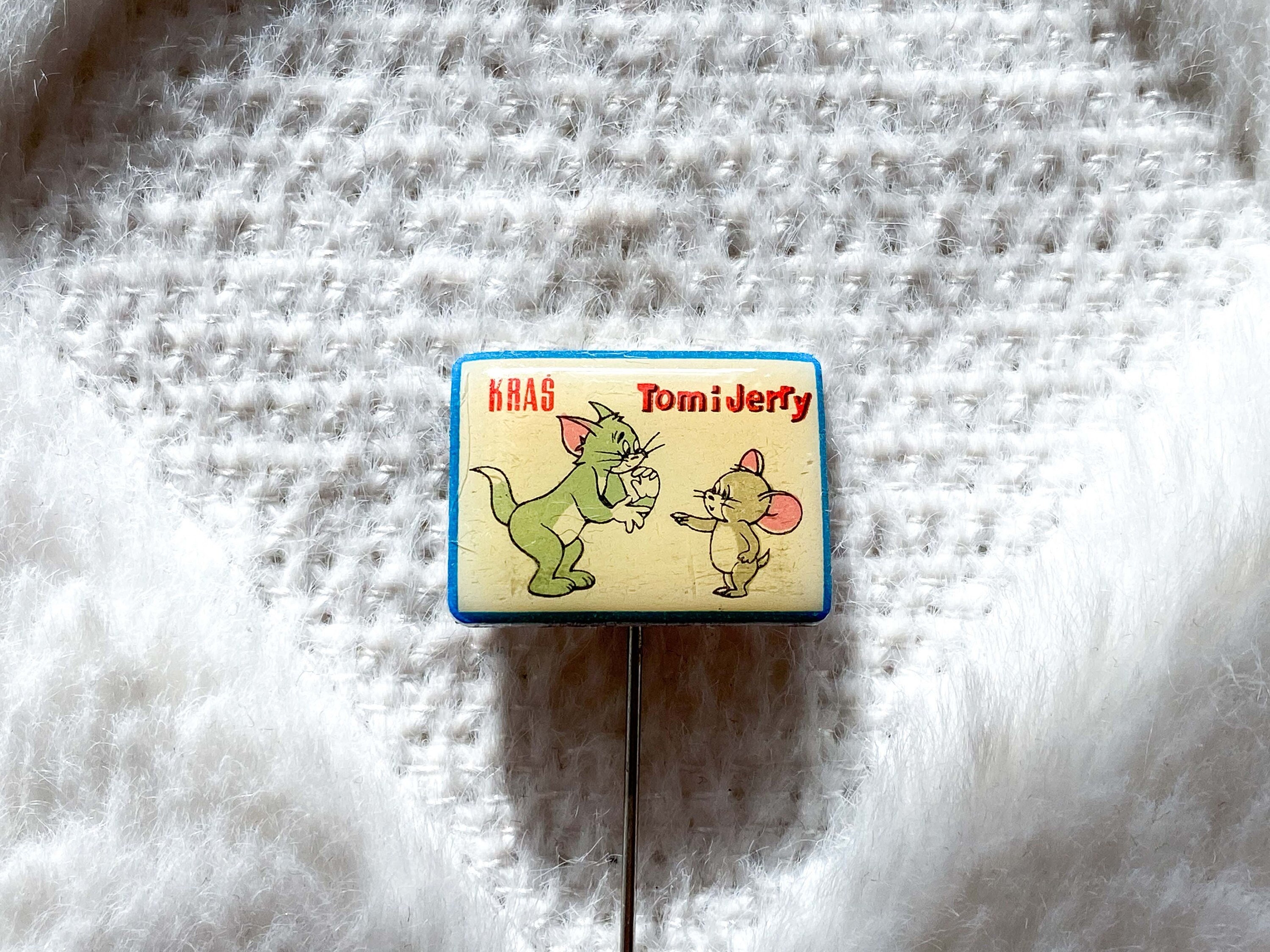 Tom Und Jerry Bestickter Patch – Abzeichen Zum Aufbügeln Oder Nähen, 7,5x6,8 Cm