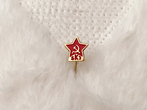 Vintage League of Communists of Yugoslavia Enamel Pin… Gem