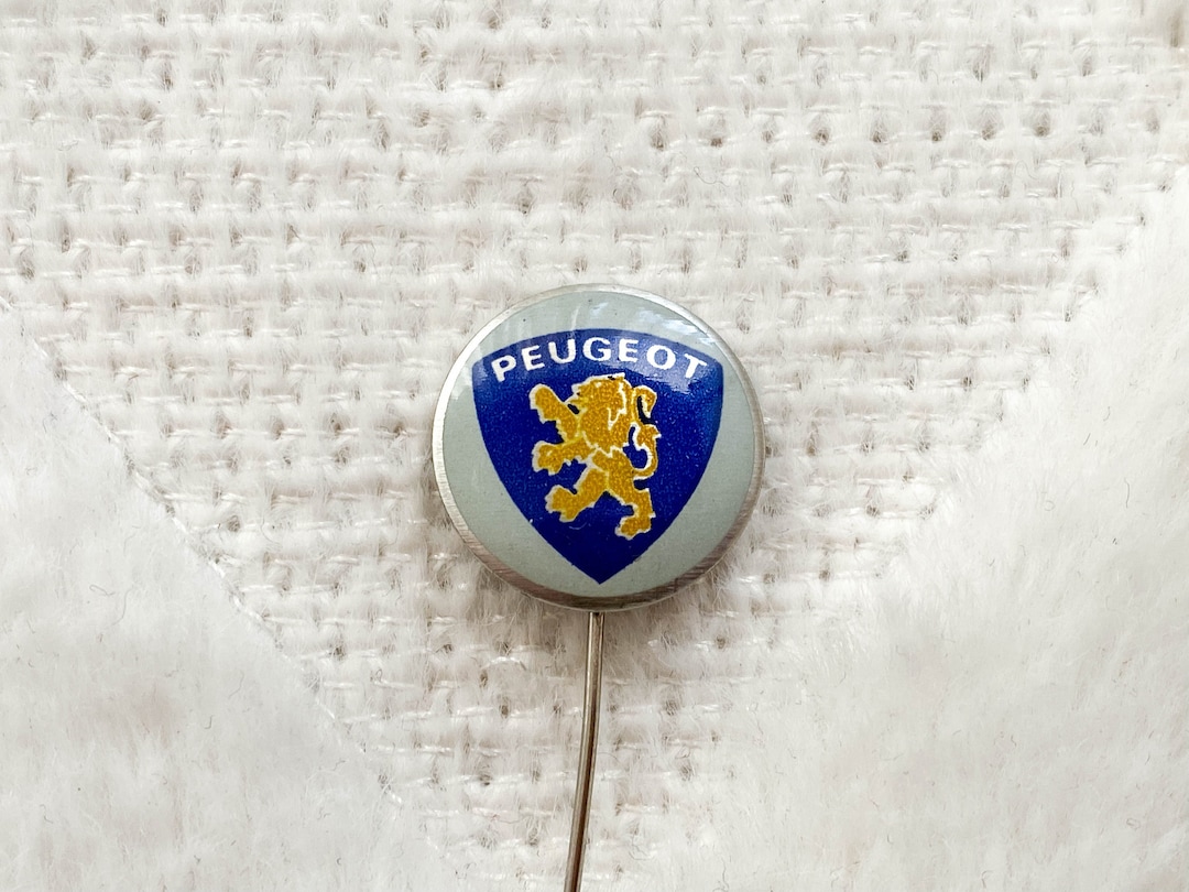 Vintage Peugeot Cars Pin | Antique Peugeot Lapel Pin From 1950s ...
