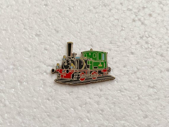 Rare 1997 Swiss Vintage Steam Locomotive Enamel Pin – SBB Historic Train Badge, Railwayana, Railroad Pin, Railfan Gift, European Train Gift