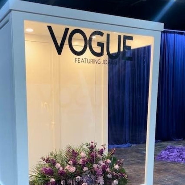 Bauplan für die Vogue Photobooth