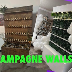 Build Plans for A Champagne Wall