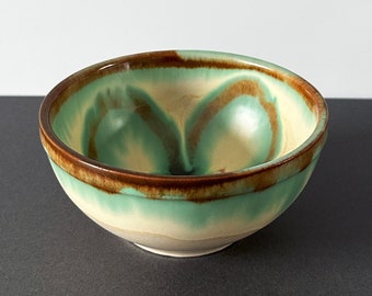 Art Deco Desert Bowl 1920s. Vintage Pottery