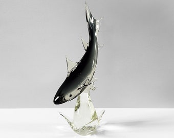 Italian Murano Glass Shark.