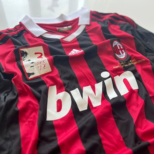 Mail gek geworden Hopelijk AC Milan MALDINI Last Match Classic Shirt - Etsy