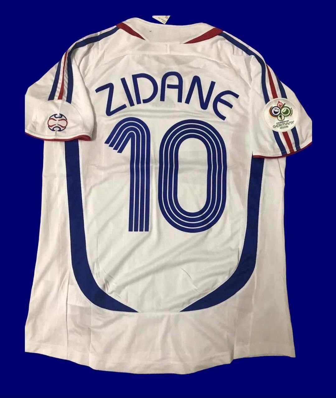France ZIDANE World Cup Classic Shirt Etsy