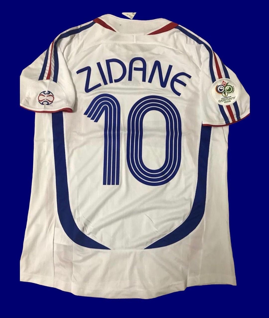Zinedine Zidane World Cup Winner SHIRT France Poster 