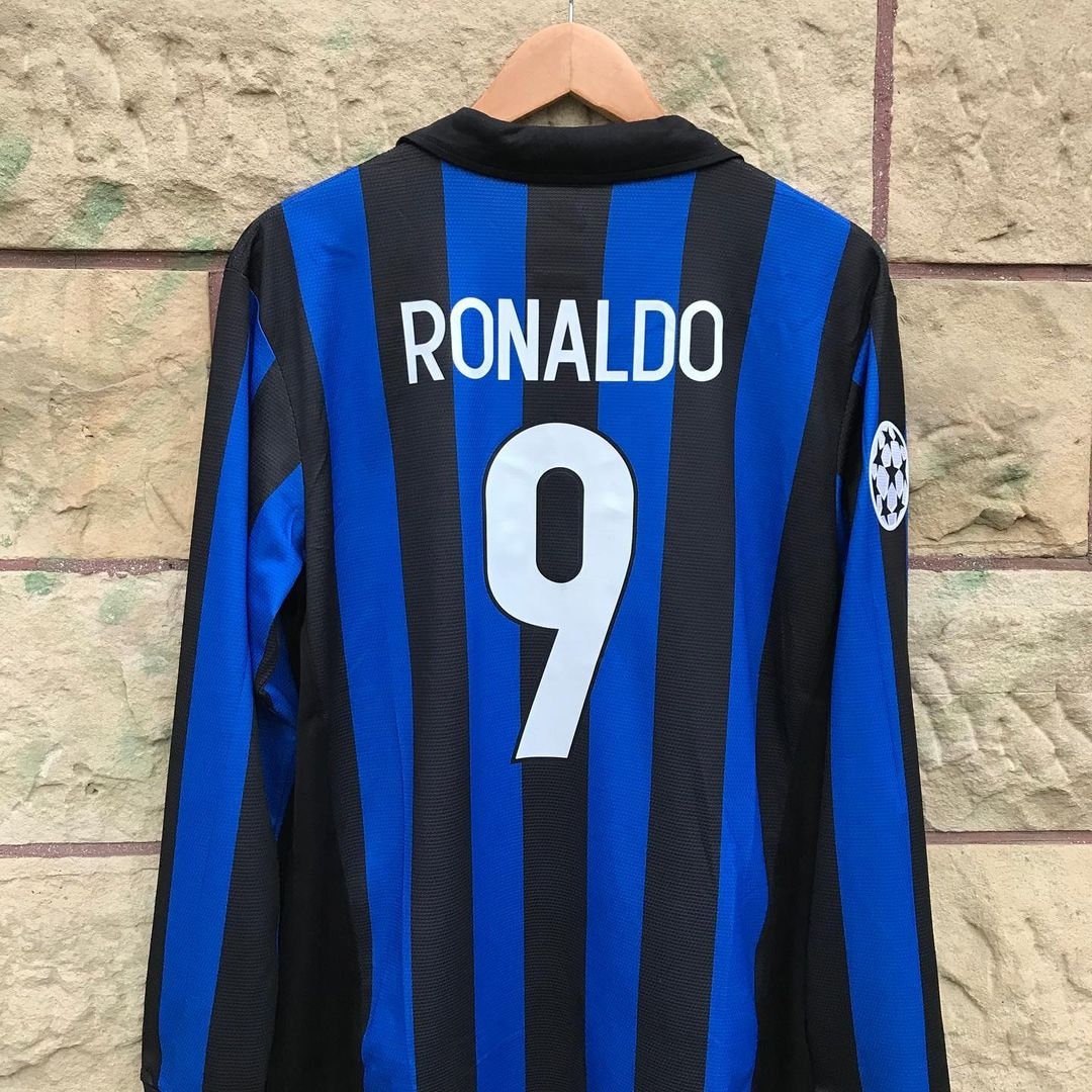 Buy Inter Milan 1998-1999 Ronaldo Retro Shirt Jersey Online in India 