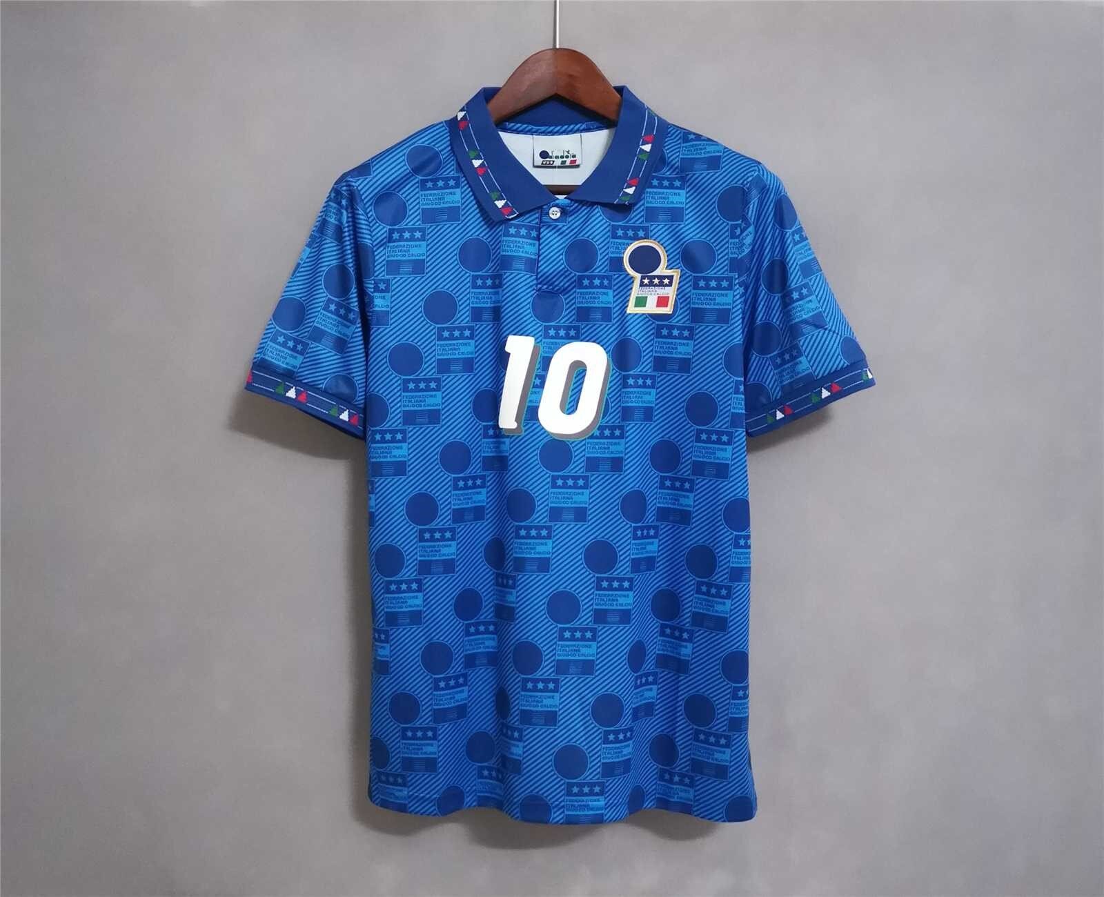 Italy 1994 Baggio World Cup Shirt - Etsy