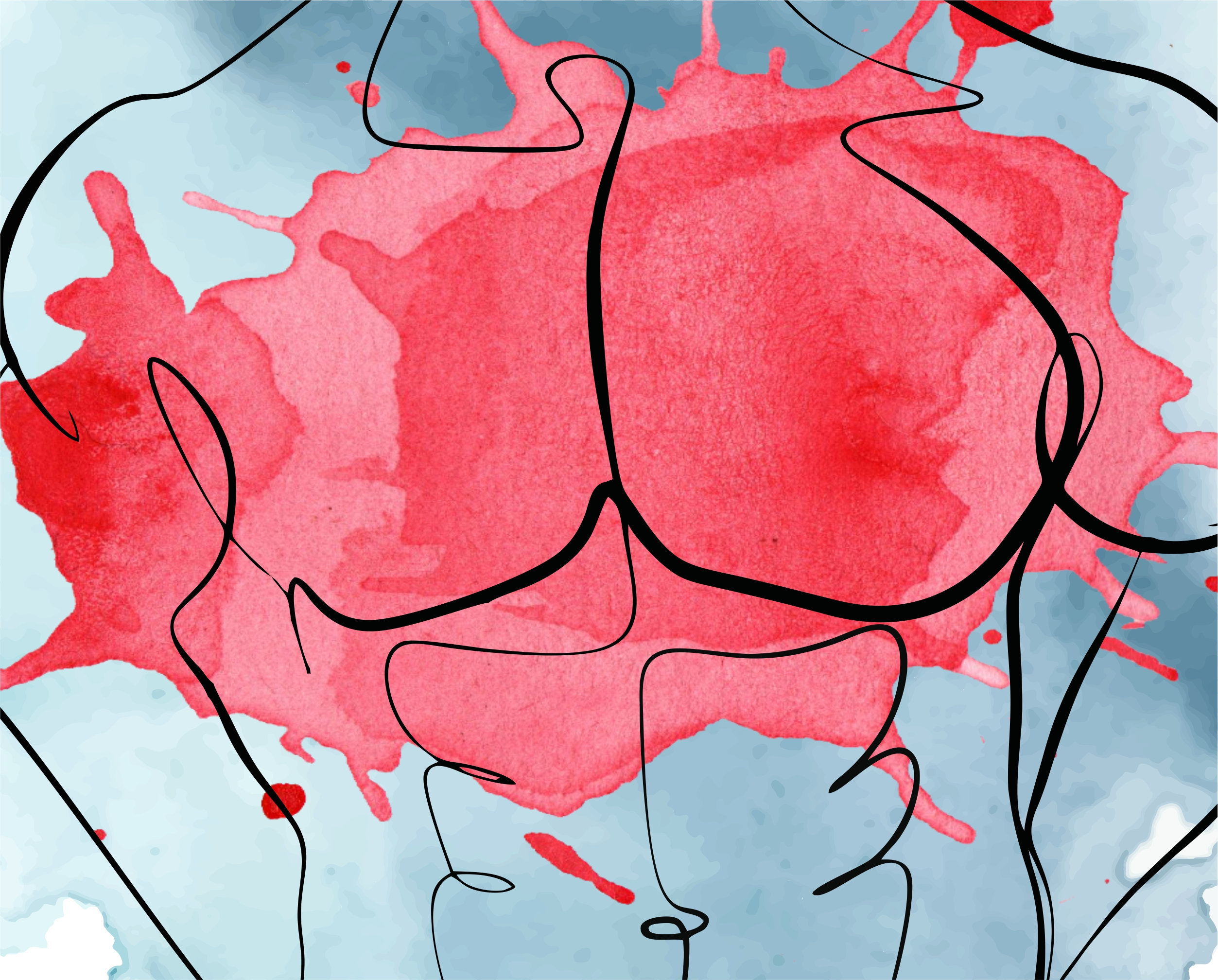 Set of 4 Male Body Wall Art | Abstract Print | Art Print | Male Print ...