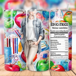 20oz Straight Tumbler | Educator (Values)