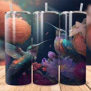 Straight Tumbler 20oz | Humming-bird