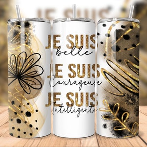 20oz Straight Tumbler | I Am
