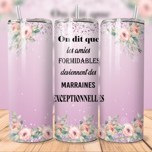 20oz Straight Tumbler | Exceptional Godmothers