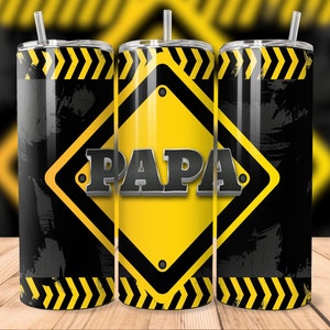20oz Straight Tumbler | Dad Sign
