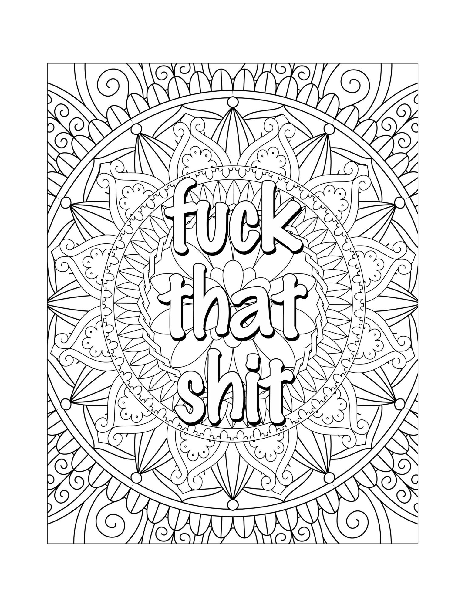 Swear Word Coloring Pages Free 79 - jnkyhex