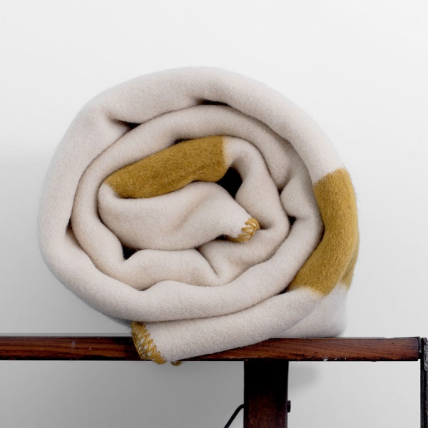 Heavy Wool Blanket Etsy