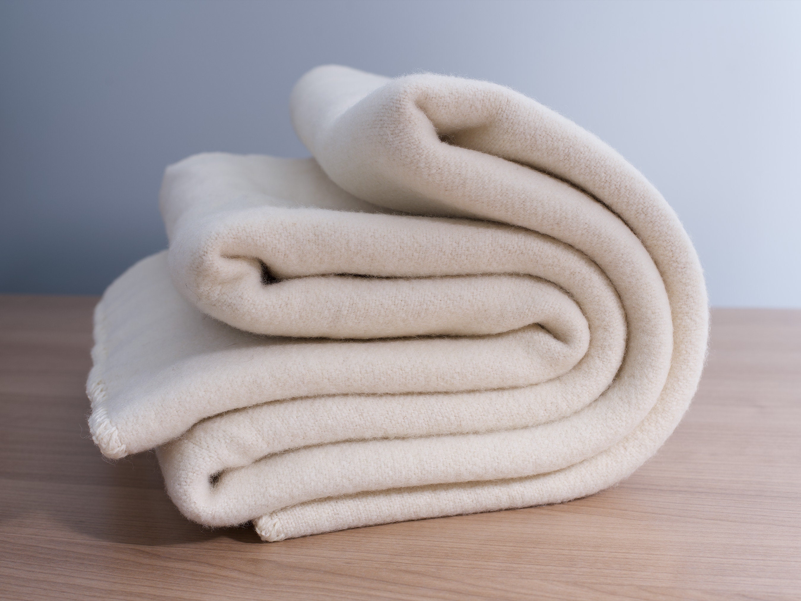 Pure Wool Blanket Thick Heavyweight and Extra Soft Lambswool Etsy UK