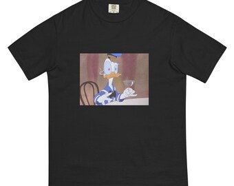 Donald Duck EPCOT Drinking Shirt, Vintage Cartoon Tee