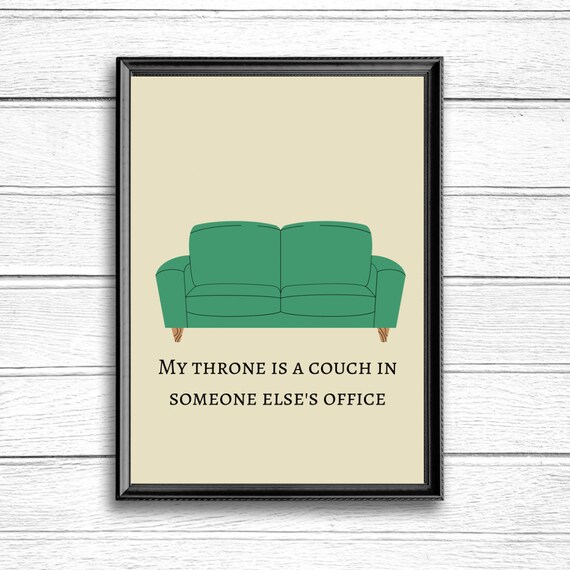 Therapy Couch Therapy Office Wall Art Mental Health Etsy