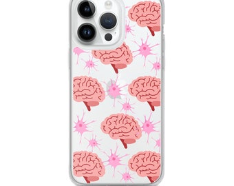 Brain Iphone Case, Neuroscience Gift, Psychiatrist Gift, Science Phone Case, Psych Phone Case