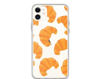 Croissant Phone Case, Bakery Phone Case, French Phone Case