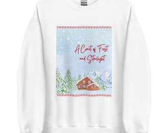 A Court of Frost and Starlight Crewneck, Christmas Crewneck, ACOTAR Sweater