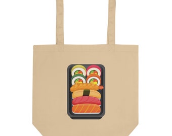 Bolsa de sushi, bolsa de mano japonesa, bolsa para amantes del sushi