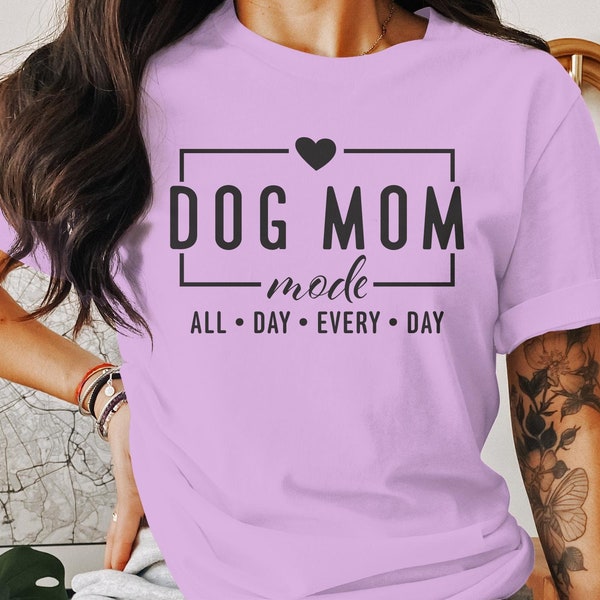Dog Mom Mode svg png, Dog Mama svg, Paw svg, Love Dogs svg, Pet svg, Dog Lover svg, Fur Mom svg, Mom Shirt svg, Dog Mom T-Shirt svg