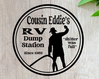 Christmas Vacation svg - Shitters Full svg - Cousin Eddie svg - Christmas svg - Christmas Clipart - Farmhouse svg - png files for Cricut