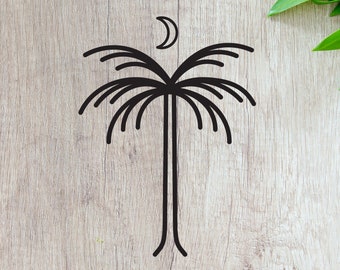 Palm Tree svg - Palm Tree Clipart - Summer svg - Tropical svg - Summer Clipart - Vacation svg - cut files for Cricut - png files