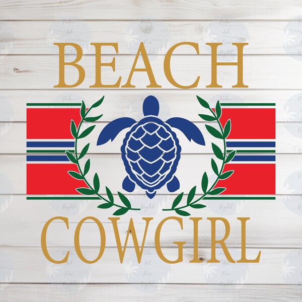 Beach Cowgirl Png Western Style Coastal Living Beach Design Country Sublimation Cowgirl Art Shell Beach High Fashion Trendy Shirt Png