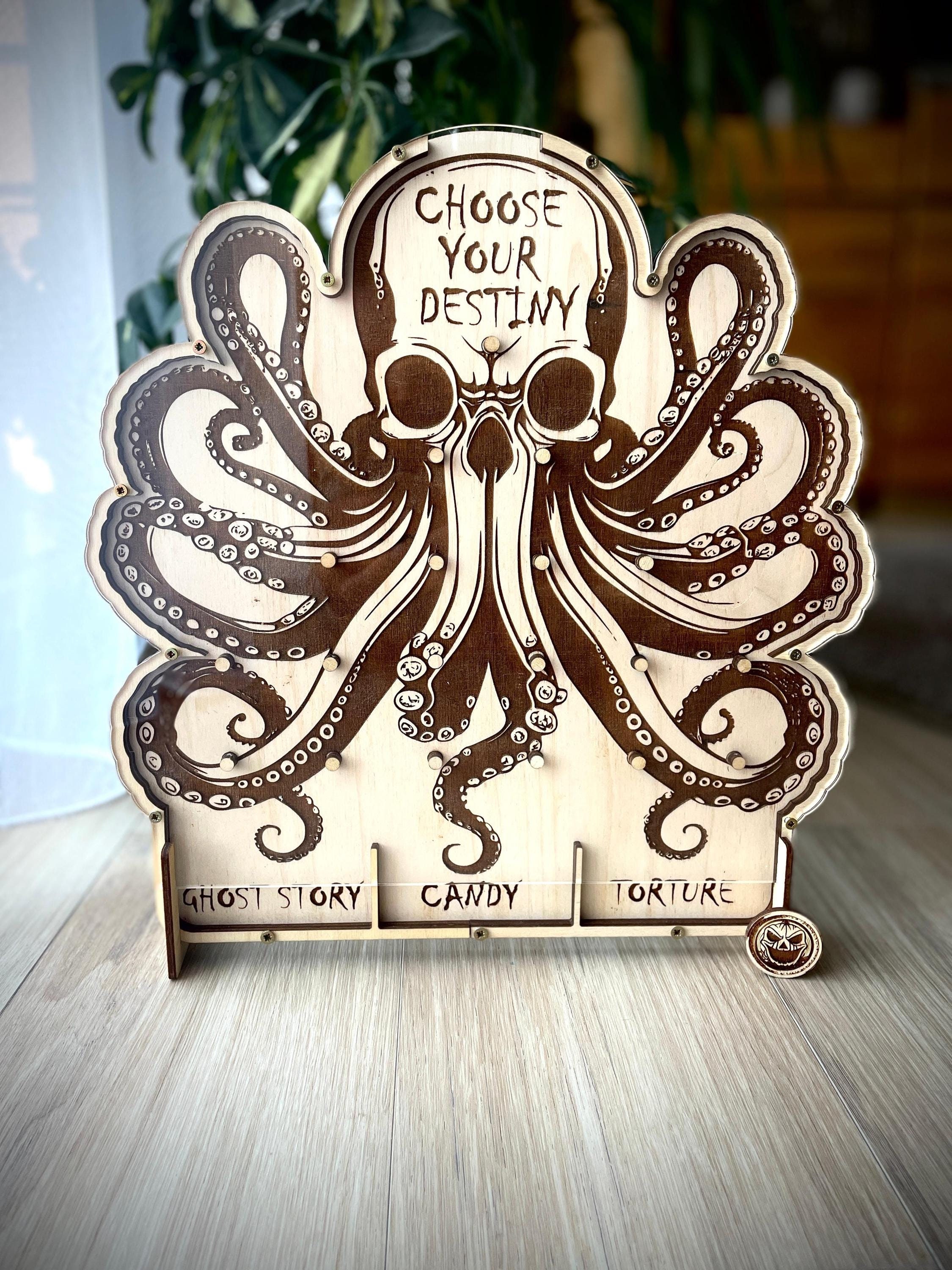 Digital Laser Cut File Halloween game (PDF, SVG, DXF, Ai)
