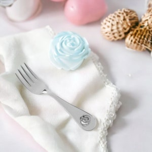Baby fork, silver fork, personalized baby fork
